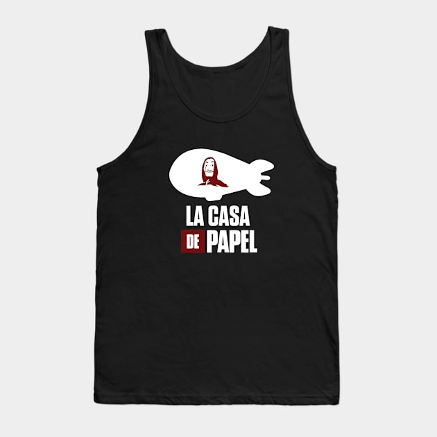 La Casa De Papel Tank Top by FlowrenceNick00